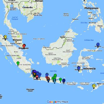 Lokasi dan Peta (Google Map) Program Kelas Pengusaha Nomor